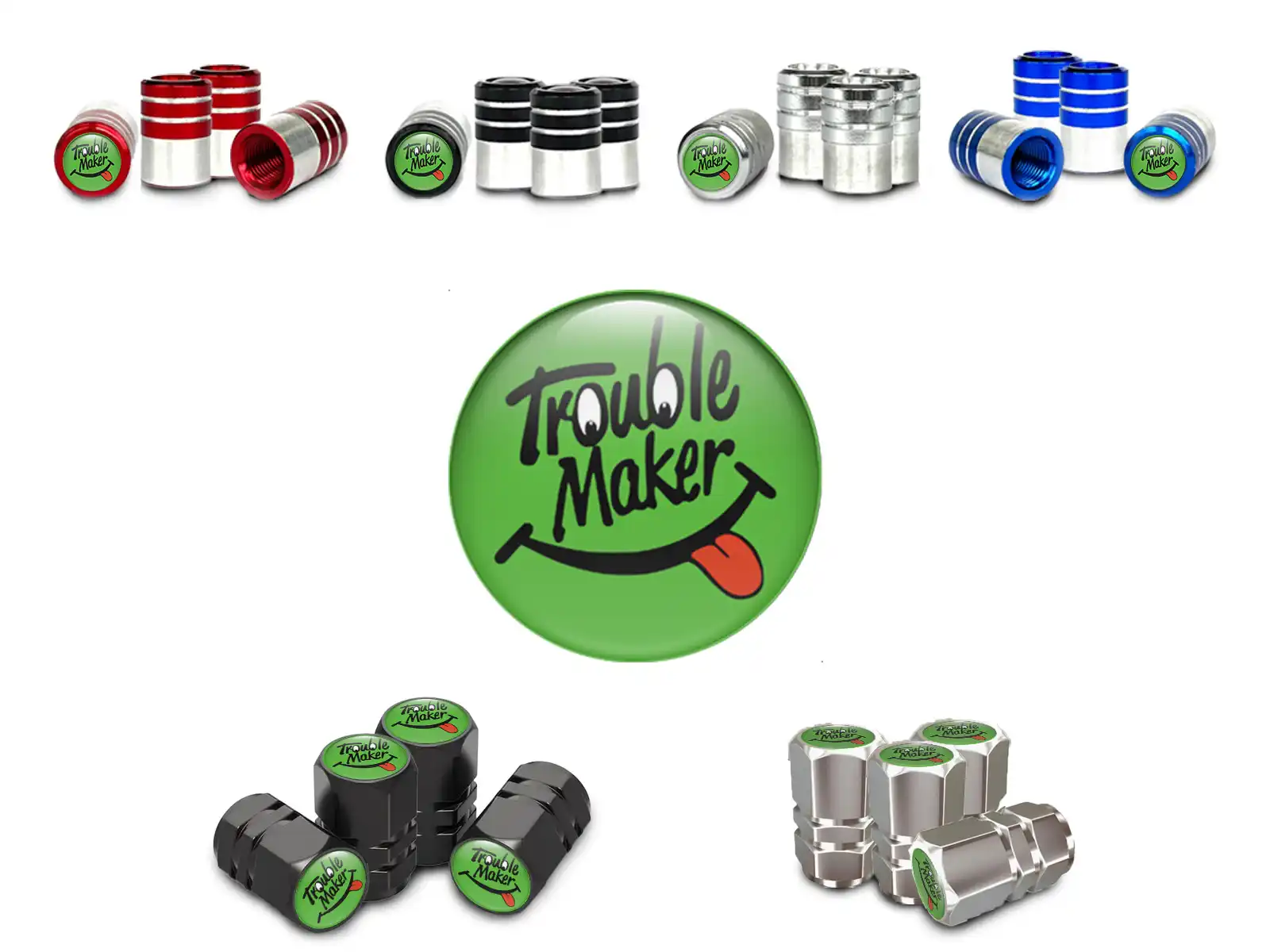 Wheels Valve Covers for Bikes Custom Design